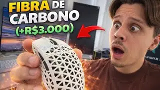 UNBOXING Finalmouse Chin&ecirc;s Barato, Melhor Mouse AttackShark R5 Ultra Review