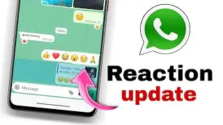 whatsapp reaction update | whatsapp new update