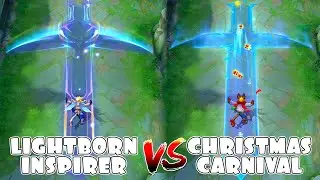 Harith Christmas Carnival VS Light born Ispirer Skin Comparison