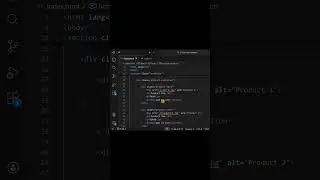 Simple E-Commerce Website Using HTML & CSS | Beginner Web Development Project