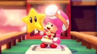 Captain Toad: Treasure Tracker - Episode 3-23: Color Crate Carousel Walkthrough (Co-op)