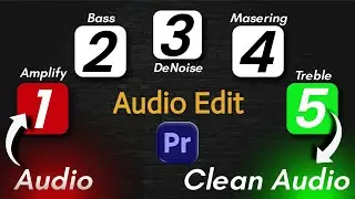 Sound Editing Adobe Premiere Pro | Audio Editing Tutorial