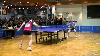 Mounties Invitational 2013 - Women Final: Ding Yapeng (CHN) vs Yu Sora (KRA-KOR) Part 1