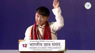 Takam Regam - DBS,Maram,Manipur | Bhartiya chhatra Sansad 2022 | Speech On Political Dynasty