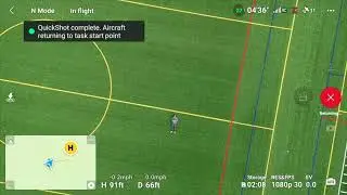Rocket Effect - DJI Mini 3 Pro Quickshots menu