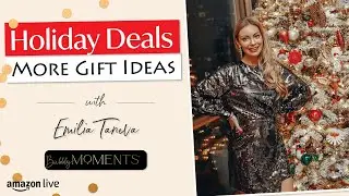 Amazon Live Shopping: Holiday & December Deals on Home, Tech, Fashion, Beauty & Gifts