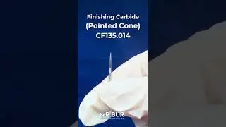 Pointed Cone Finishing | Carbide Dental Bur