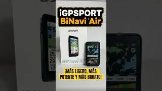 iGPSPORT BiNavi Air - NUEVO CICLOCOMPUTADOR GPS (RESUMEN)-MUY LIGERO Y BARATO#mtb #gravel #ciclismo