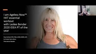 FAI Summit 2021  HIIT For the Active Aging   Leslee Bender