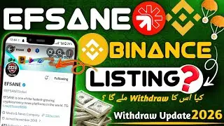 Efsane Airdrop New Update | Efsane Airdrop Real or Fake | Efsane Efs Listing Date #Tecnicalfact