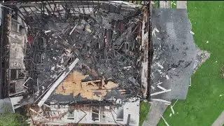 Historic DeKalb church burns down; leaders say 'God had other plans'