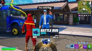Trolling With The BATTLE BUS In Fortnite! (NEW)