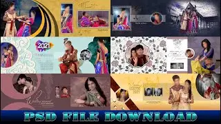 Free wedding templates  Psd 2021 Alayam 066 Templates Karizma Canvera Album
