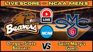 🔴 LIVE: Oregon State at Saint Mary&rsquo;s | NCAA Men's Basketball Scoreboard | WCC Matchup | Jan 21