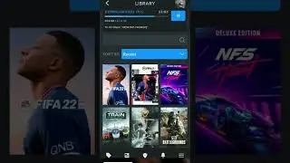 Free steam account with Fifa 22,21 and nfs heat