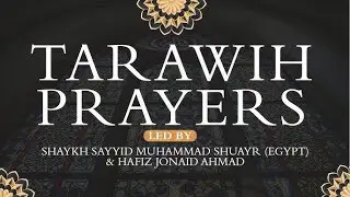 Tarawih Livestream - Day 21 | Abu Zahra Foundation