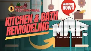 Kitchen and Bath Remodeling Testimonial Video. ⚒️👷#localmapconstruction #testimonial #remodeling
