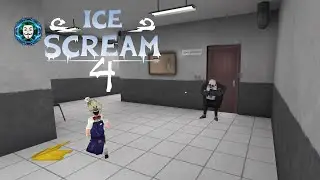 Мороженщик 4 с дополнением | Ice scream 4 ciber hacker mod