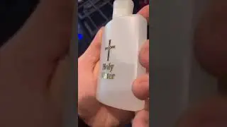 tricks you can do with holy water