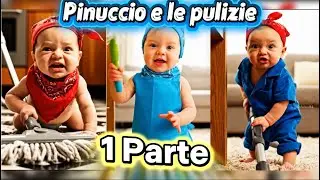 Pinuccio pulisce casa e ci fa sorridere con ogni parola 🧼🤍 1 PARTE 