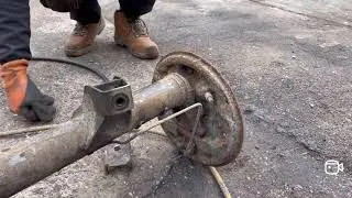 Ford escort van axle flip