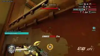 Insane deflect through Baptiste ultimate