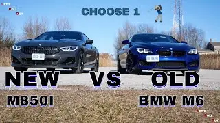 2020 BMW M850I GRAN COUPE VS BMW M6 GRAN COUPE
