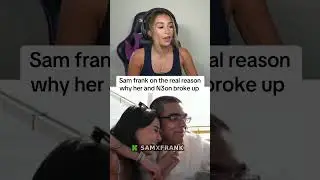 The real reason Sam frank and N3on broke up #samfrank #n3on #breakup