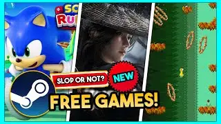 Are These 3 NEW FREE Steam Games Good? | Sword of Justice, Puddle, and Sonic Rumble (2025)