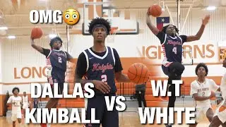 TXHSBB:DALLAS KIMBALL PUT ON A SHOW!!👀|| DALLAS KIMBALL vs W.T. WHITE|| MUST SEE👀 #viralvideo