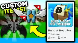 BAT WING JETPACK & MORE!! | Build a boat for Treasure ROBLOX Item Ideas