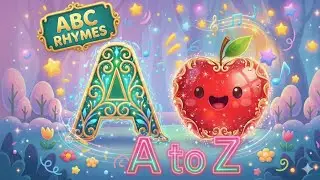 A for Apple & B for Ball | Fun 3D Kids Class #vikramkidsclasses #3dalphabet #kidssong #aforapple 