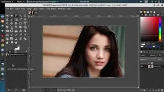 GIMP transparent background becomes black or any background color see this video - DK Technologies
