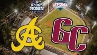 &Aacute;guilas Cibae&ntilde;as vs Gigantes de San Francisco. Round Robin Juego 8