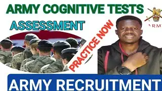 British Army: Update on commonwealth recruitment| cognitive test assessment| Error detection