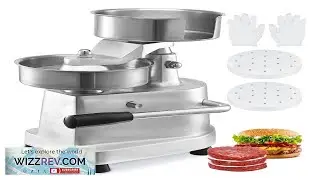 VEVOR Commercial Burger Patty Maker 150mm 6inch Hamburger Beef Patty Maker Heavy Duty