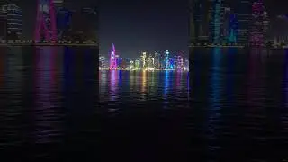 #dohacorniche #nightlight #skyscraper #view #qatar