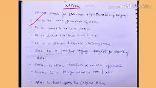 XHTML (часть 1) - lecture39/IWT