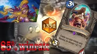 P&iacute;caro maestro de bestias con 85% de winrate!! | Llegando a leyenda | Hearthstone | Rastakhan