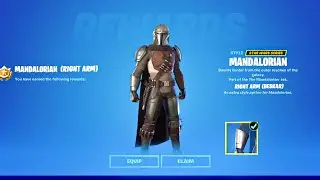 How to Unlock Right Arm Beskar - Mandalorian (Beskar Quests) Fortnite Season 5