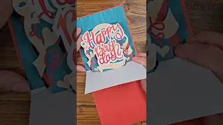 DIY Pop Up Card | Papercraft Idea #shorts
