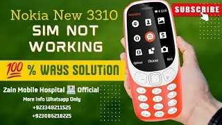 New Nokia 3310 Sim 2 Not working Solution 💯 || 3310 sim jumper ways solution