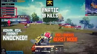 FNC&bull;Owais Beast Mode | Fnatic Smash 19 Kills | FNATIC vs MGZED, TSM|ENT, PH, TEAMIND, MEGA & VSG