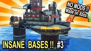 Ark INSANE OIL RIG BASE !! Insane Base Showcase part 3 Ark Survival Evolved Base Build Showcase