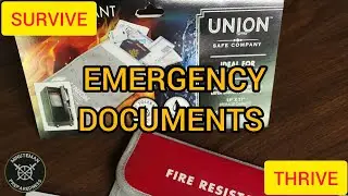 EMERGENCY PREPAREDNESS | EMERGENCY DOCUMENT STORAGE