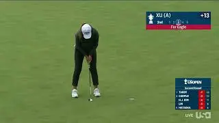 2023 U.S. Women's Open at Pebble Beach.  Round 2, Hole #2.