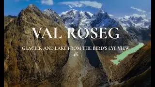 Above Val Roseg-Switzerland 4K #dronevideo
