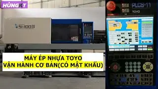 Các trang cài đặt  máy ép nhựa Toyo và mật khẩu