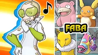 Pok&eacute;mon Sun and Moon - Faba Final Battle (HQ)