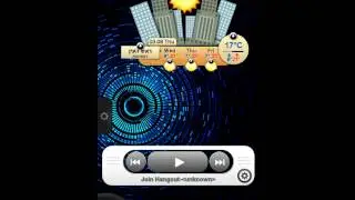 TSF Shell Launcher demo on Galaxy S with ICS